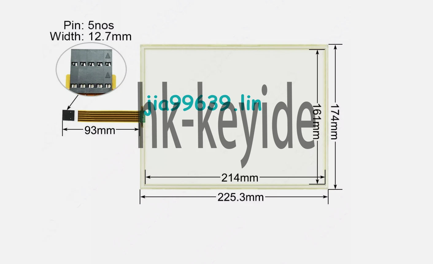 1Pcs Touch Screen for AMT28200 AMT 28200 AMT-28200 Panel Glass