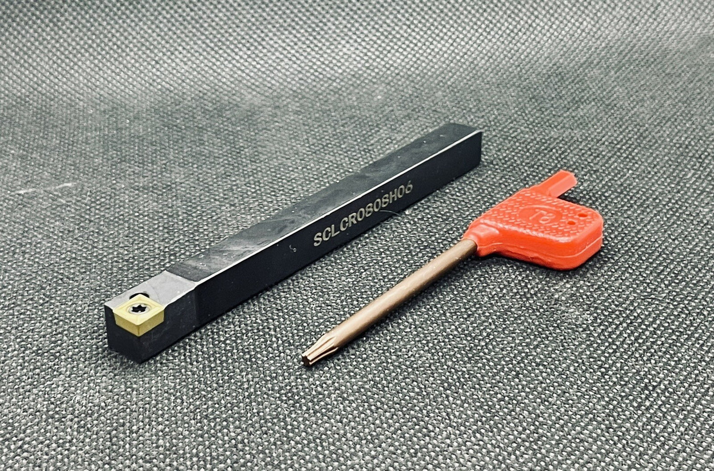 SCLCR0808H06 INDEXABLE LATHE TOOL HOLDER EXTERNAL TURNING 8MM SHANK