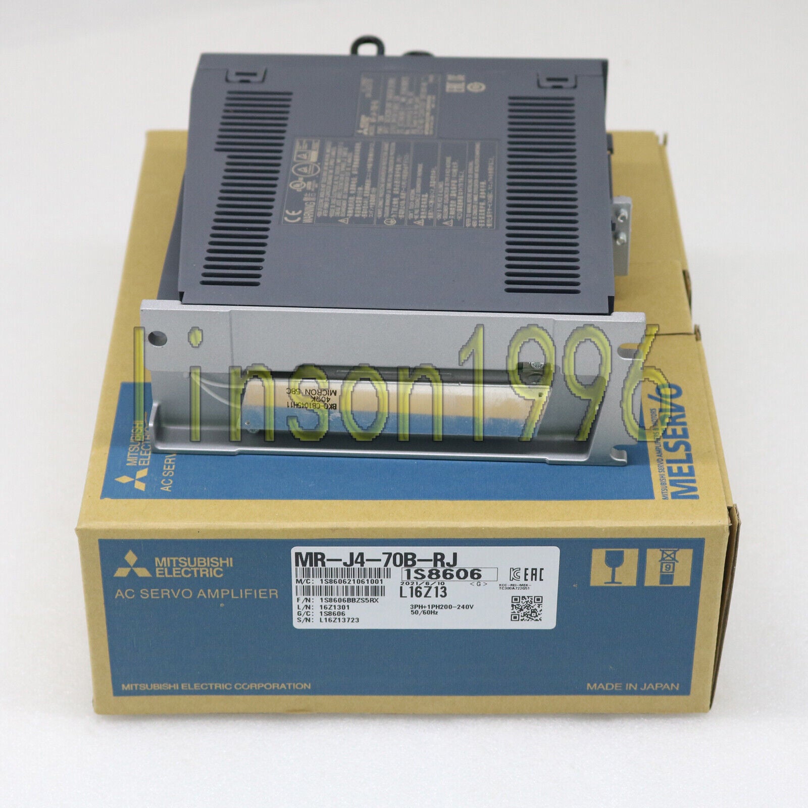 1PC Mitsubishi MR-J4-70B-RJ AC SERVO DRIVER - MITSUBISHI