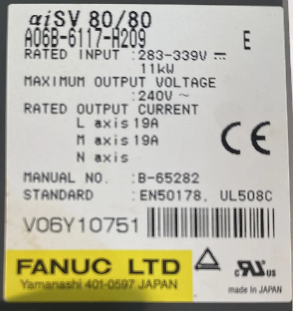 New 1pcs FANUC A06B-6117-H209 A06B6117H209 - FANUC