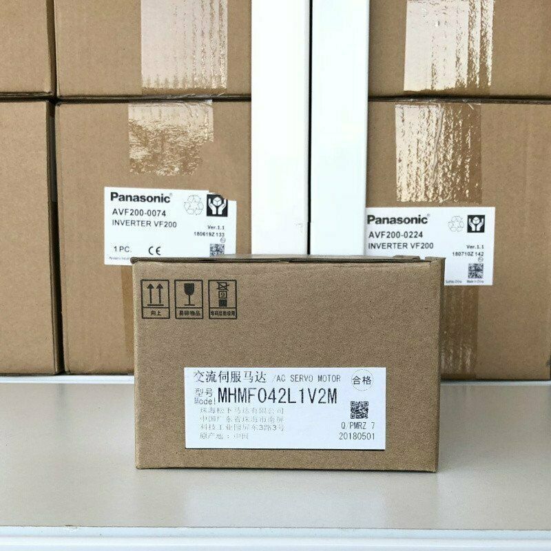 new 1PCS In Box For Panasonic AC Servo Motor MHMF042L1V2M One year - PANASONIC