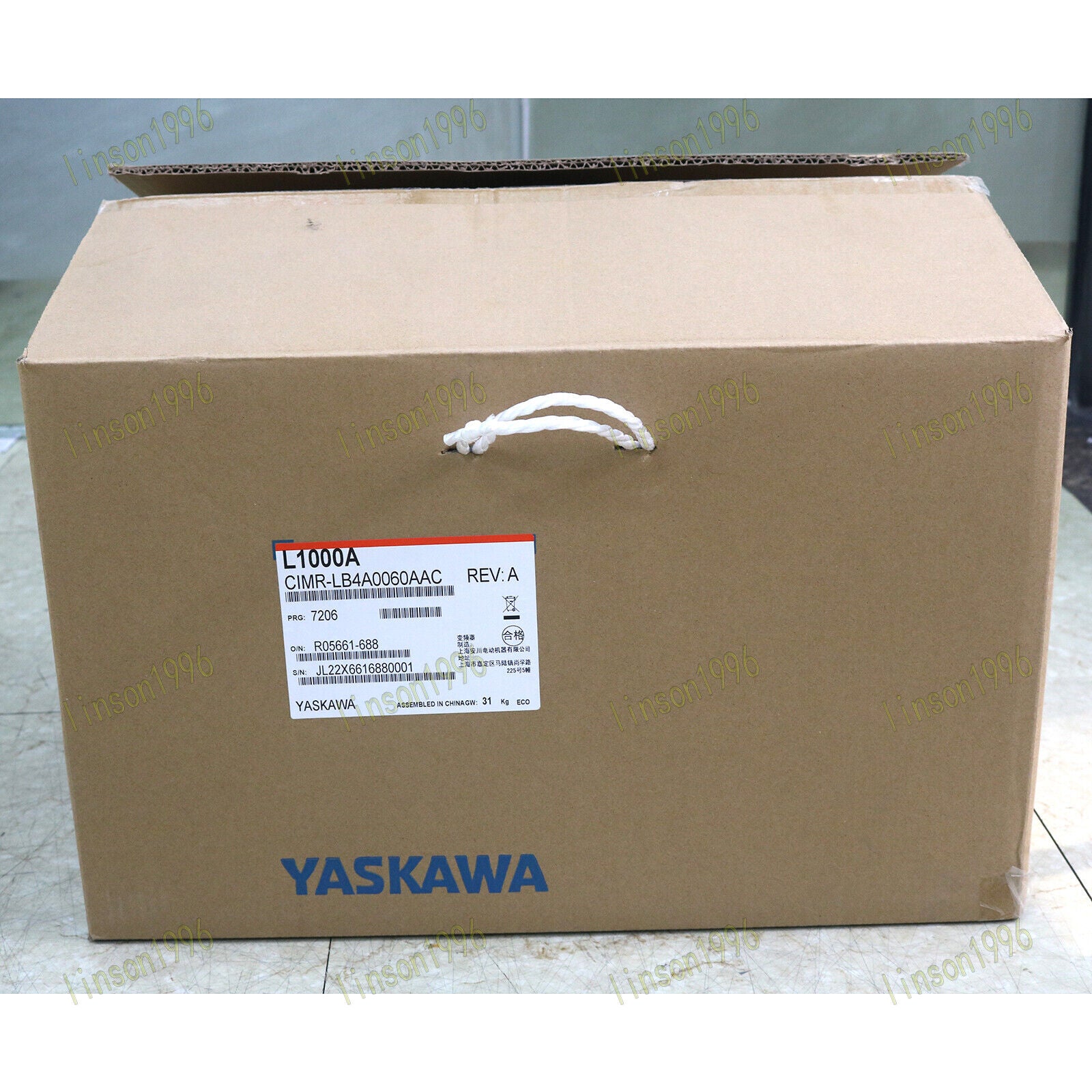 new ONE Yaskawa Inverter Model: CIMR-LB4A0060AAC, 30KW, 1-Year Warranty - YASKAWA