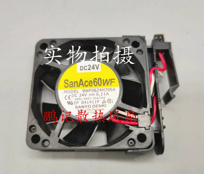1pcs Sanyo 9WF0624H706A A90L-0001-0567 # A 6015 24V 0.11A for Fanuc fan