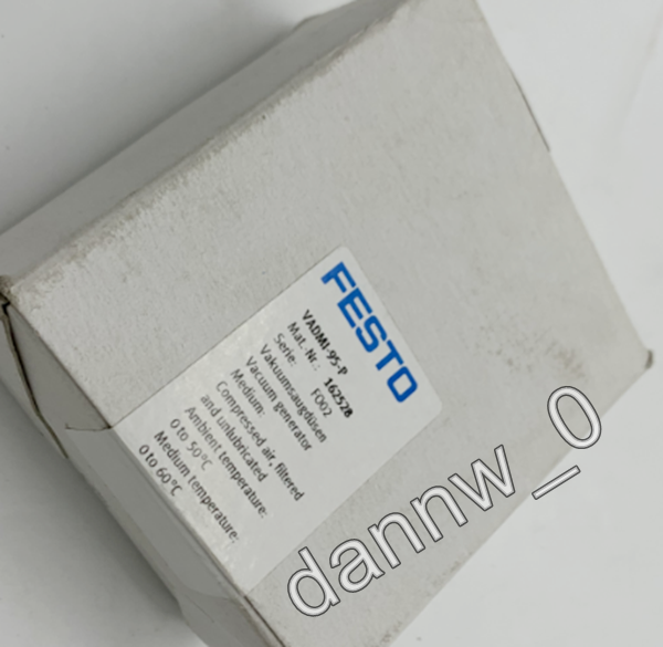 new  In Box FESTO VADMI-95-P 162528 Vacuum Generator