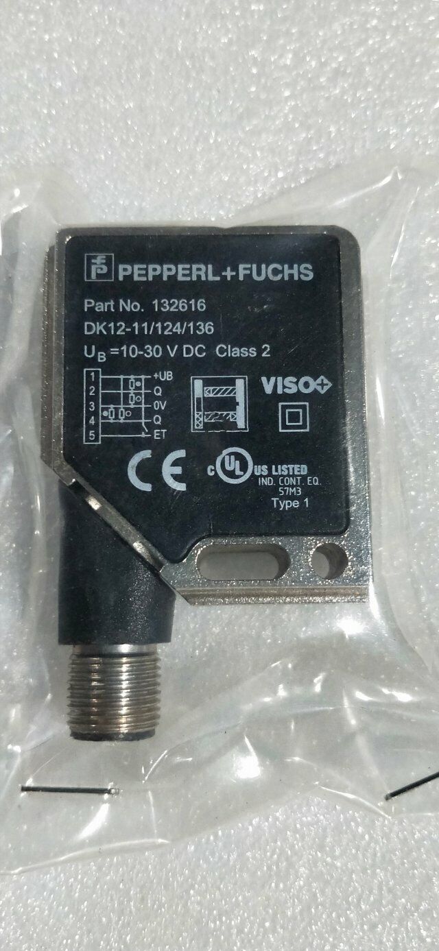 1PC Pepperl+Fuchs Photoelectric Switch with 12V/11V Input, 124W/136W Output - PEPPERL+FUCHS