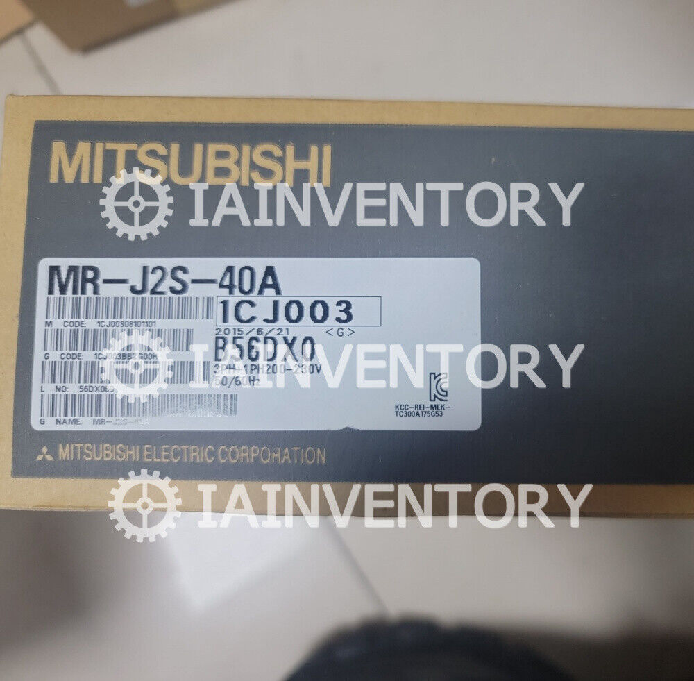 Mitsubishi MR-J2S-40A | New in Box | [Efficient Performance, Long-lasting Quality] - MITSUBISHI