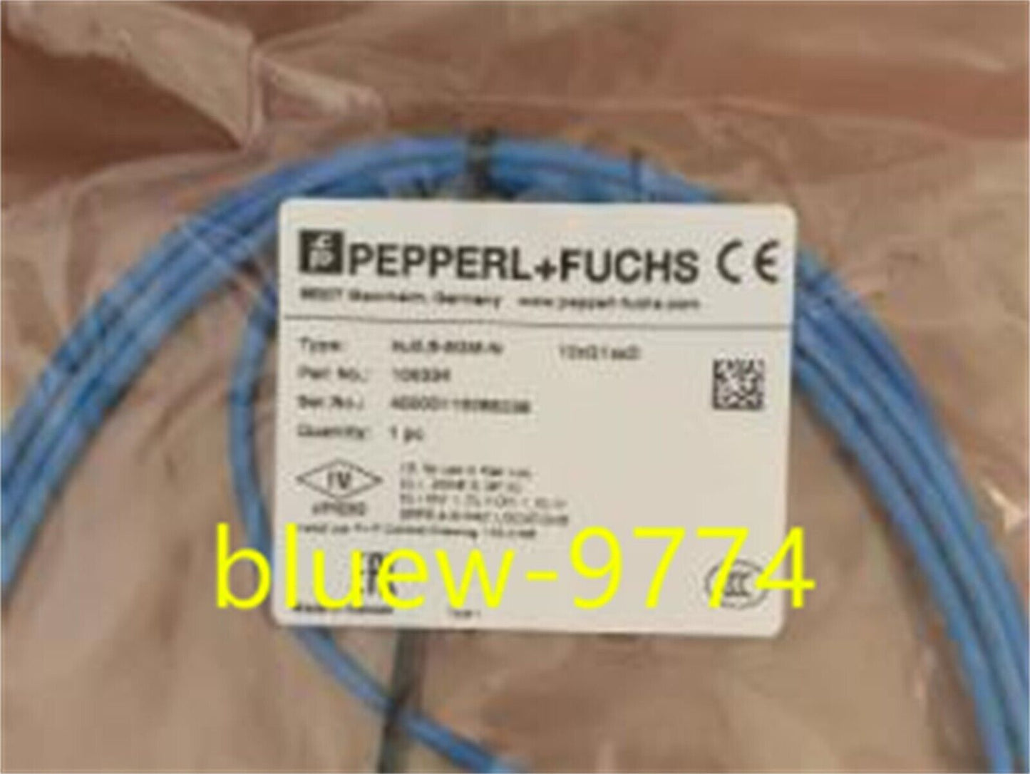 1PCS Pepperl+Fuchs NJ0.8-5GM-N Proximity Switch Sensor - PEPPERL+FUCHS