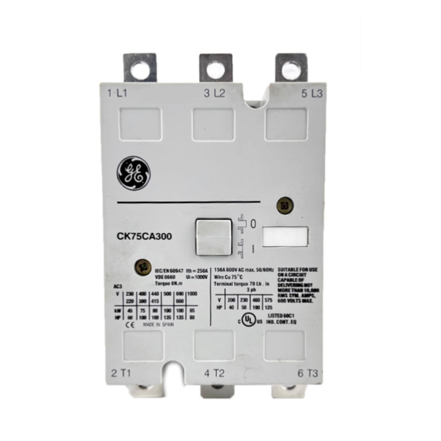 1PC GE CK75CA300 AC380V Contactor - GE
