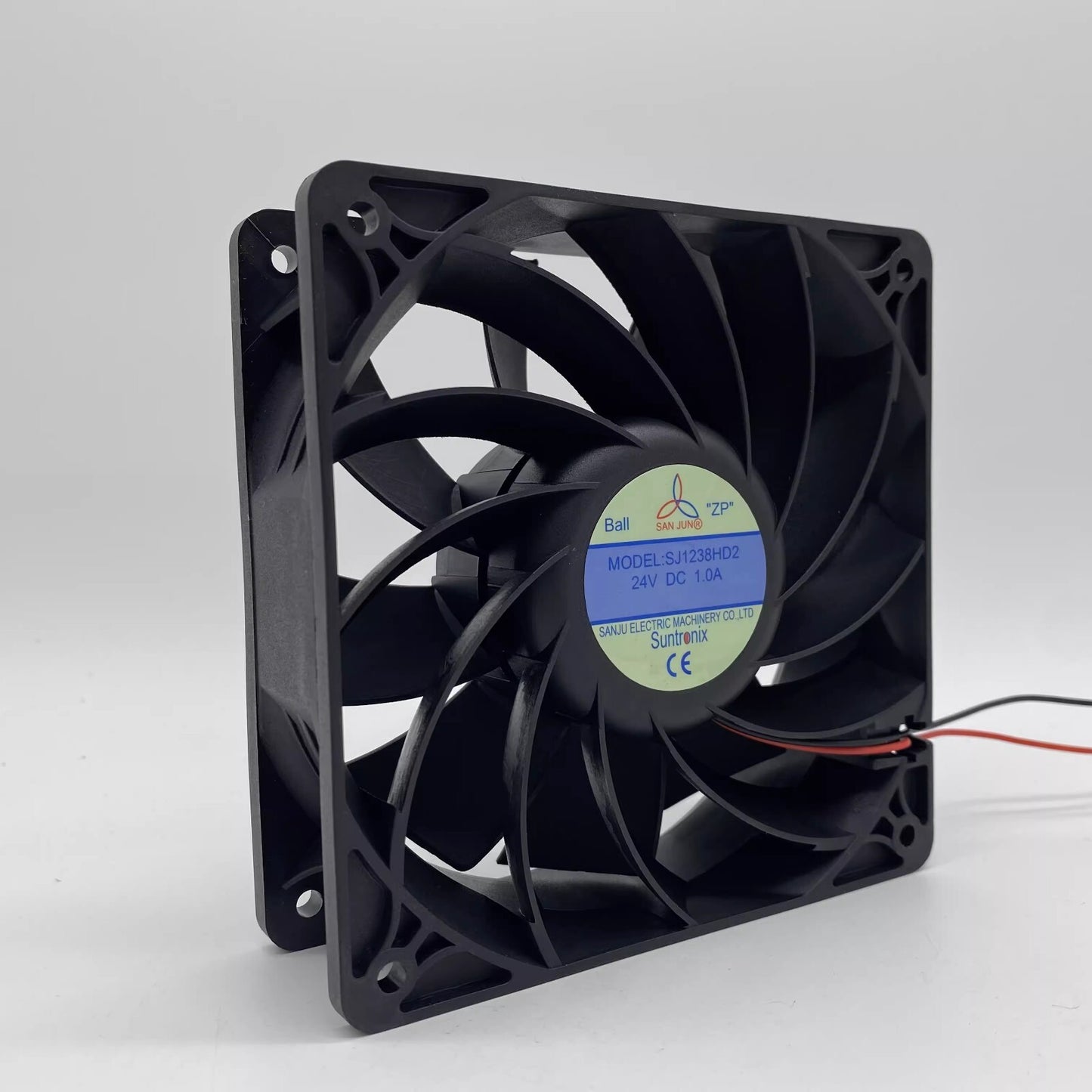 SANJUN SJ1238HD2 12038 DC24V 1.0A 12CM 2-wire Inverter Cooling Fan