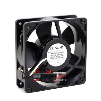 1pcs  Royal Fan UT125C[B40] 12038 200V 15/14W all metal heat resistant fan