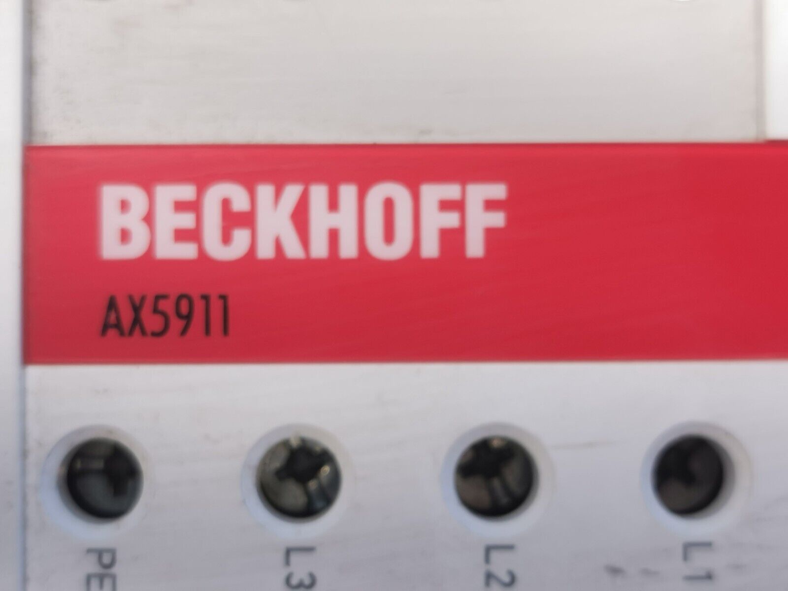 BECKHOFF AX5911 Power Distribution Block Module AX5901 - BECKHOFF