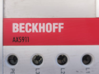 BECKHOFF AX5911 Power Distribution Block Module AX5901 - BECKHOFF