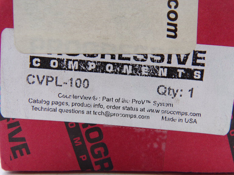 Progressive Components CVPL-100 Counter - PROGRESSIVE COMPONENTS
