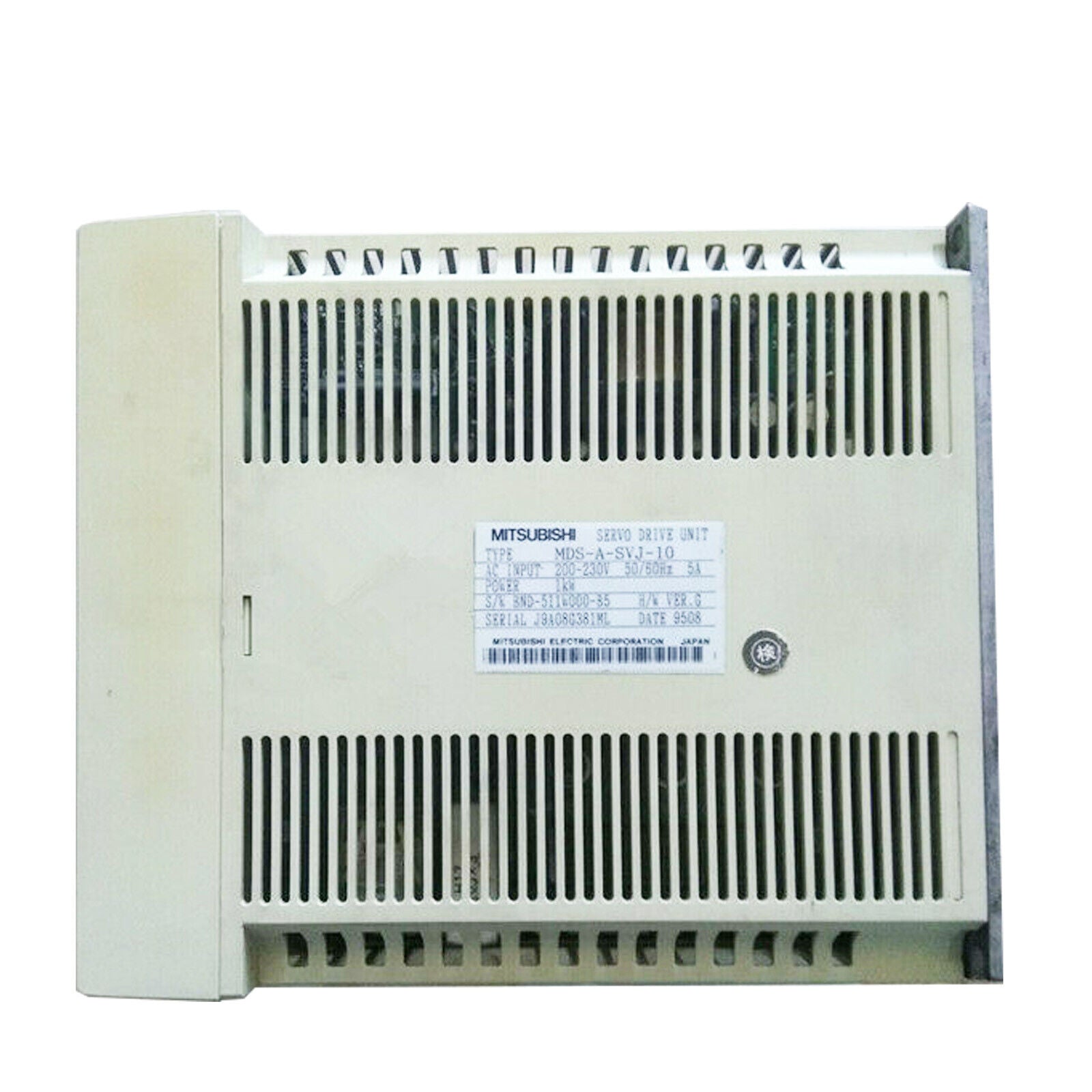 Used Mitsubishi MDS-A-SVJ-10 Servo Motor Drive - MITSUBISHI