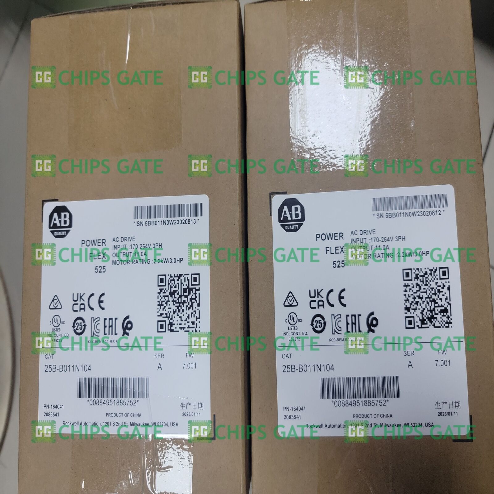 Allen-Bradley AC Drive 25B-B011N104 - ALLEN-BRADLEY