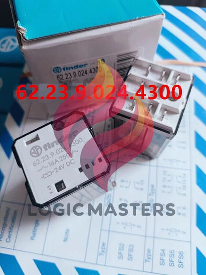 1Pcs finder 62.23.9.024.4300 16A DC24V
