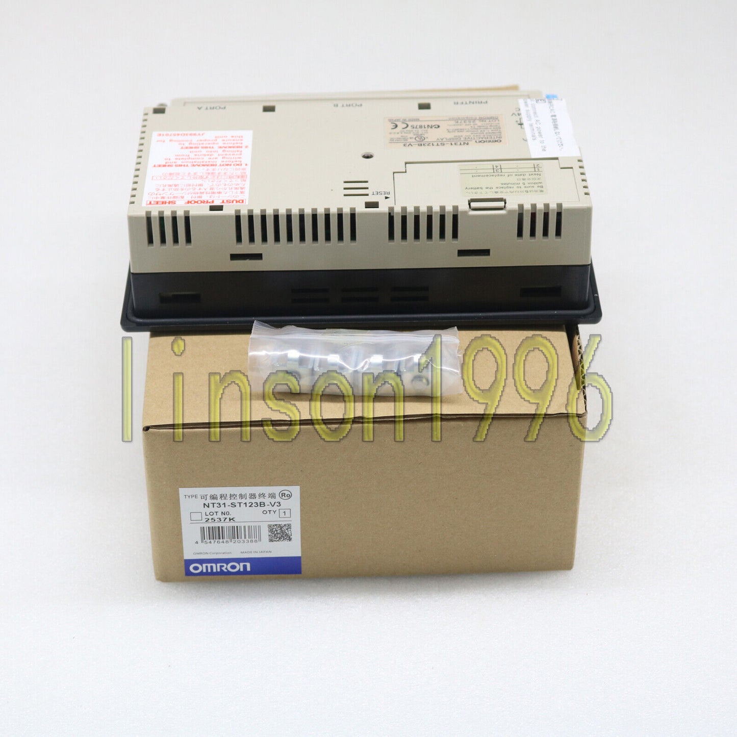 Omron NT31 ST123B V3 Operator Touch Panel One Year - OMRON