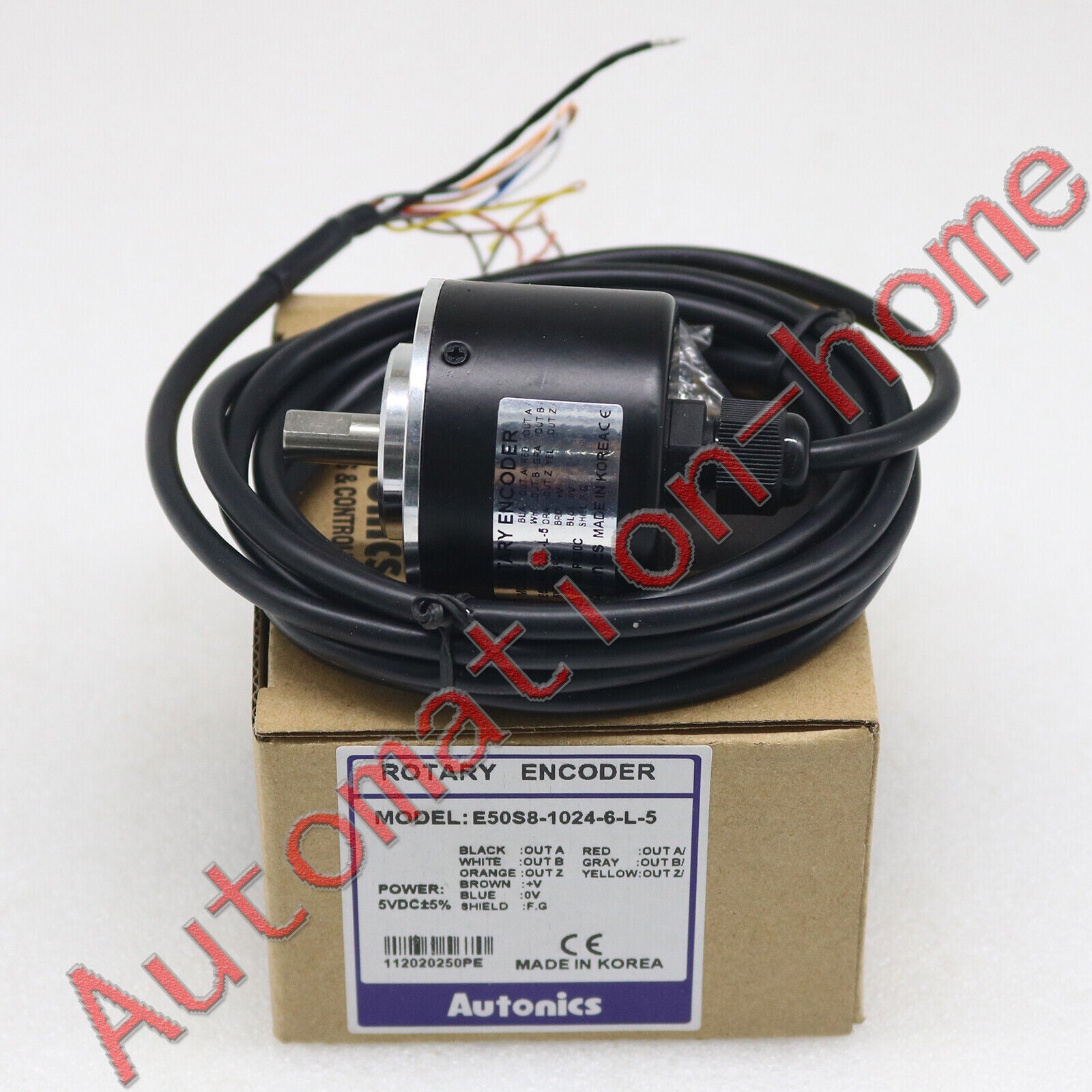 new 1 PCS  E50S8-1024-6-L-5 Autonics Incremental Rotary Encoder