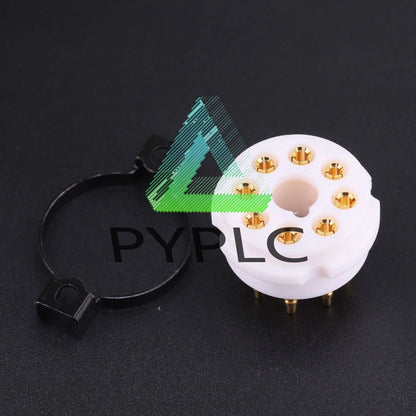 2PCS EIZZ 8PIN Tube Socket Valve Base For EL34 5AR4 6550 6V6 6SN7 KT88 HIFI