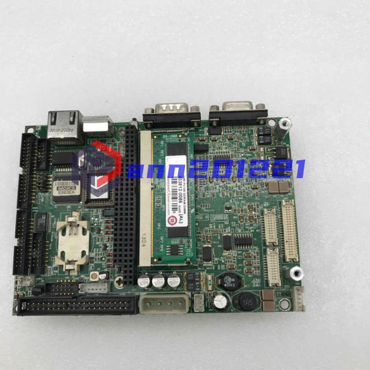 used Advantech Pcm-9372 Rev A2 Embedded Industrial PC Motherboard - ADVANTECH