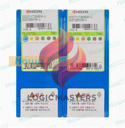 10Pcs/Box Kyocera DCGT11T304ER-U TN60 DCGT3251ER-U Carbide Inserts Turning Blade