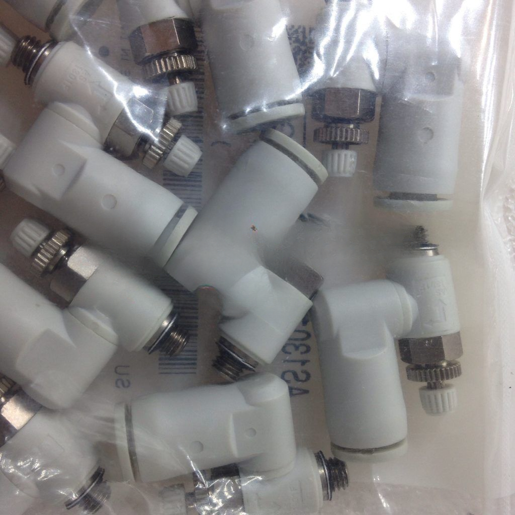 10PCS SMC AS1301F-M5-06 Speed Control Valve Free Shipping AS1301FM506