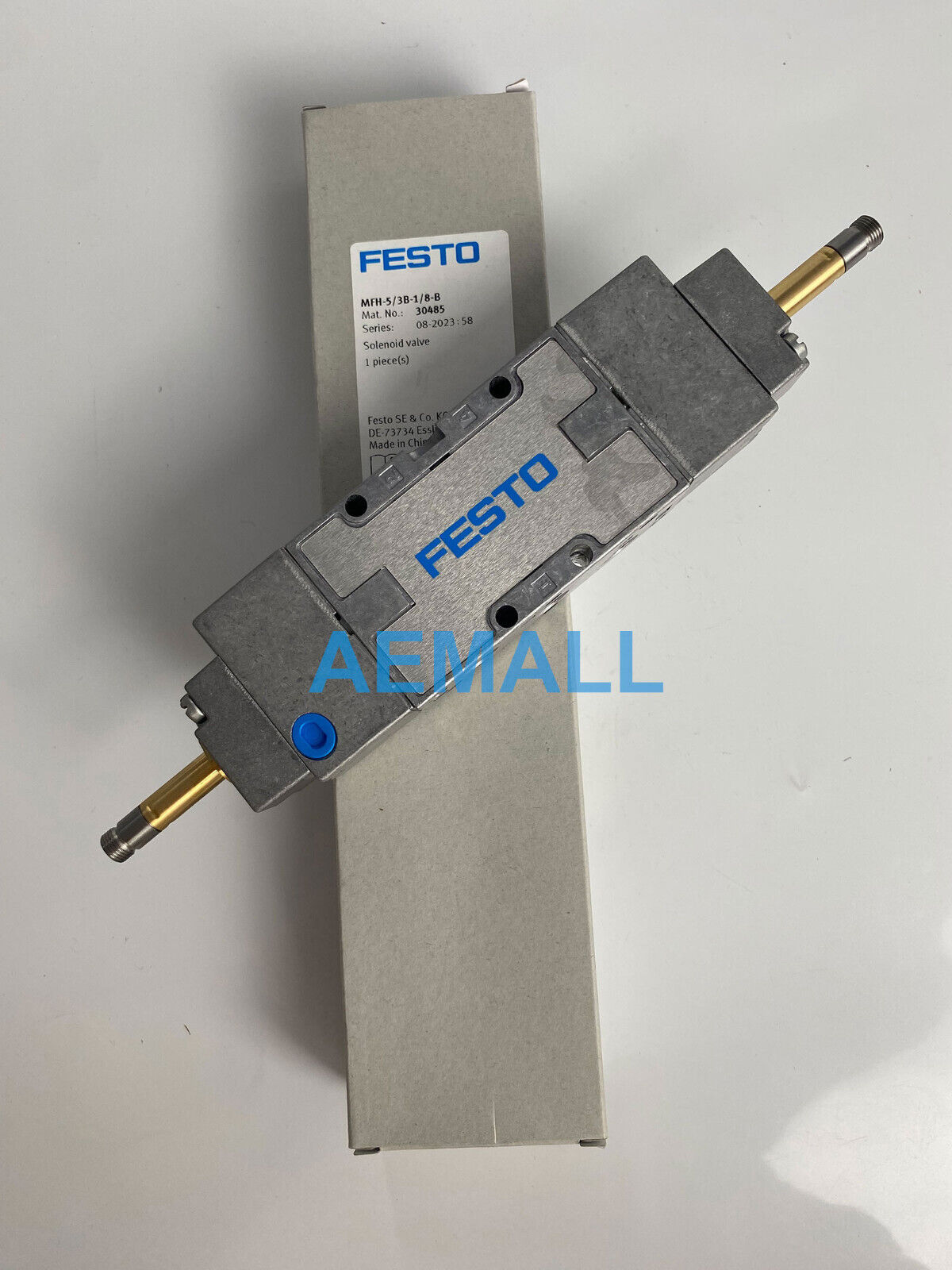 new 1pcs Festo MFH-5/3B-1/8-B 30485 Solenoid Valve - FESTO