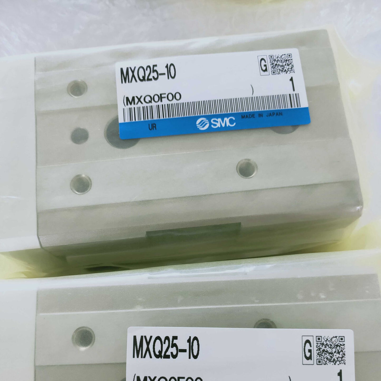 SMC MXQ25-10 Slide Cylinder - 1-Year Warranty - SMC
