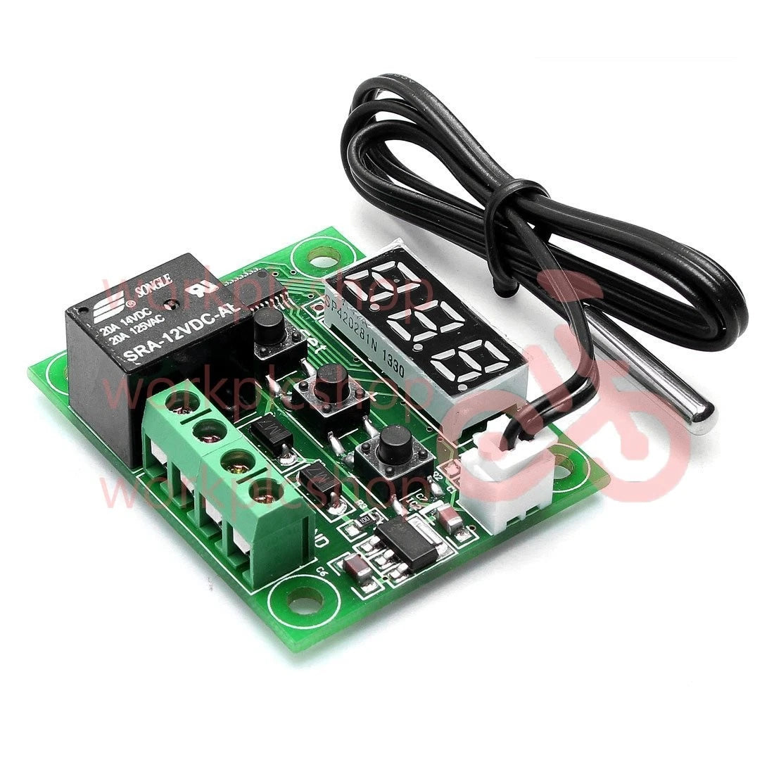 -50-110°C W1209 Digital thermostat Temperature Control Switch 12V + sensor