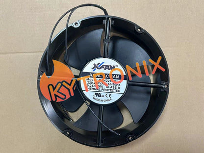 Round XFAN RAH2260B1-C 220-240v 0.25/0.26A high temperature cooling fan