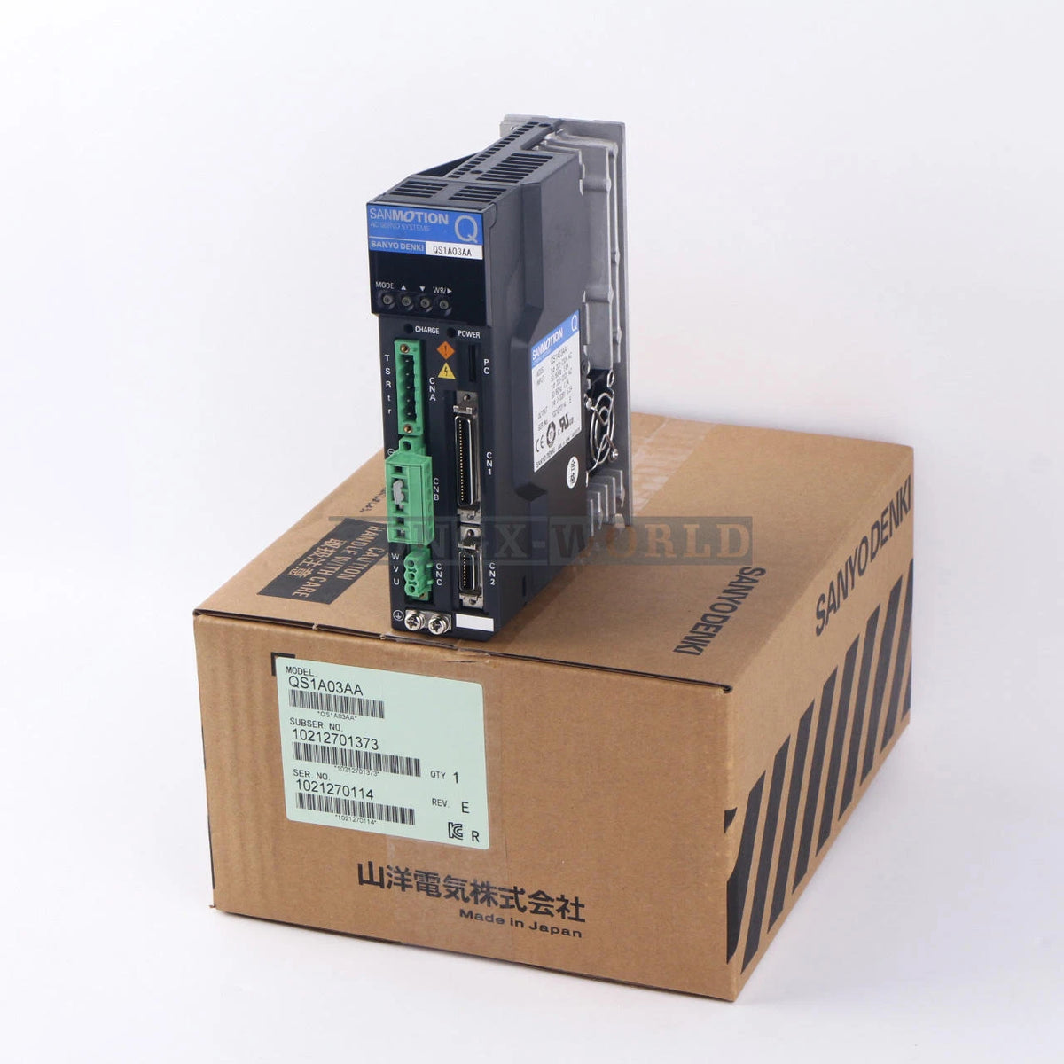 ONE SANYO DENKI QS1A03AA Servo Drive