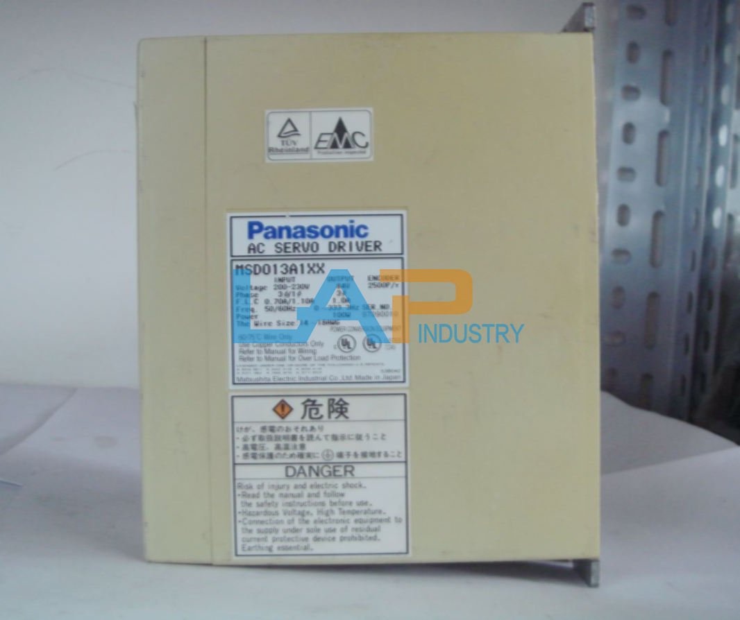 Panasonic MSD013A1XX Servo Driver - 1PCS New - PANASONIC