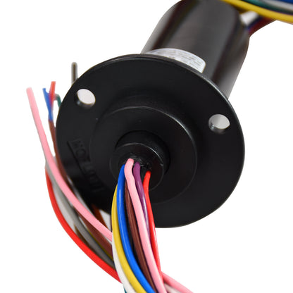 High Current Conductive Slip Ring Electric Rotary Joint 2-12 Wires 2A-60A