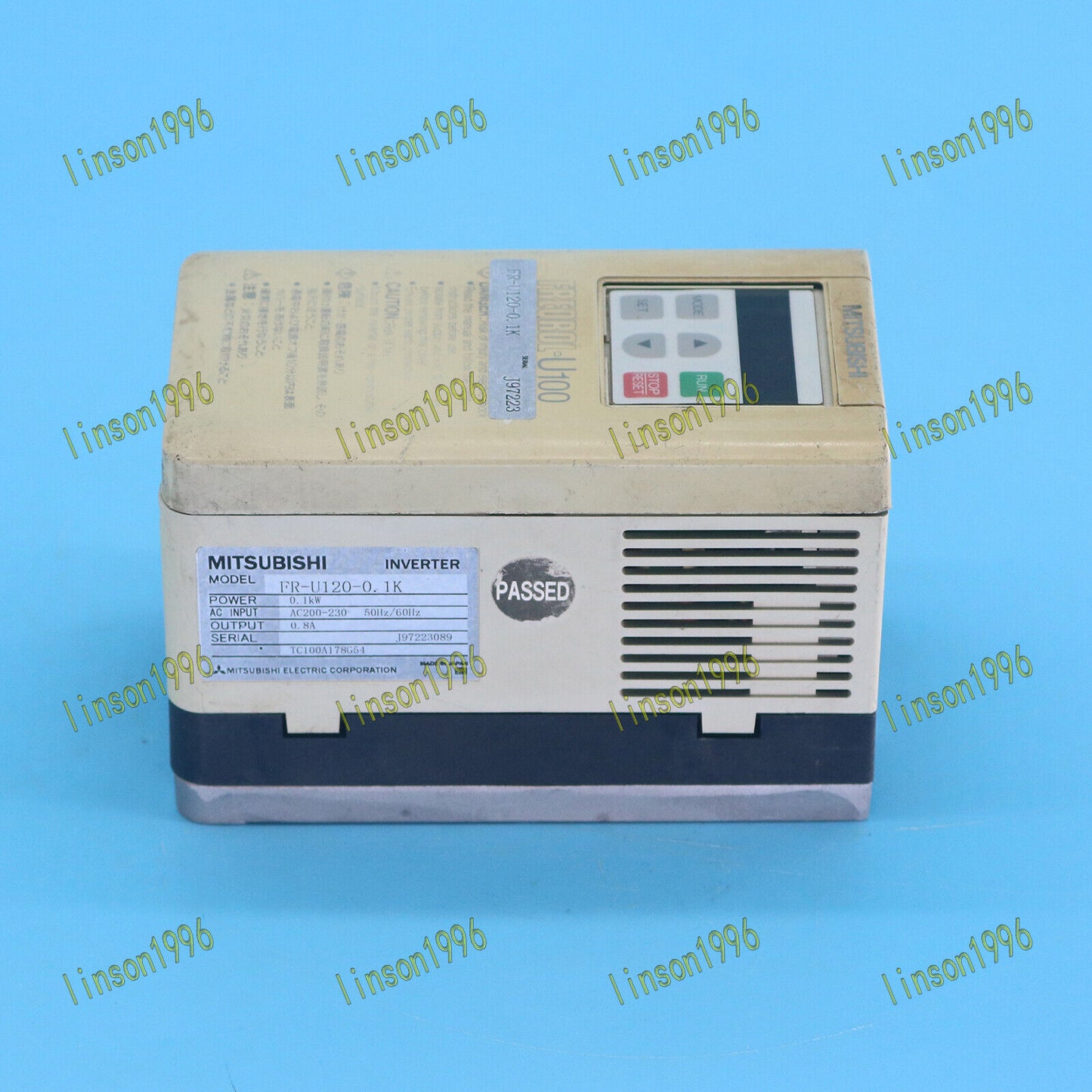 Mitsubishi FR-U120-0.1K Inverter Used - MITSUBISHI