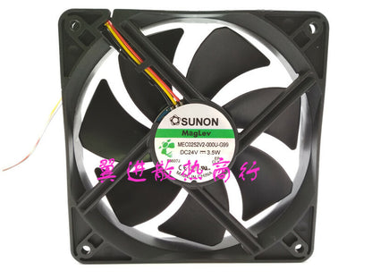 1pcs SUNONMEC0252V2-000U-G99 24V 3.5W 12025 12 cm 3-wire inverter fan