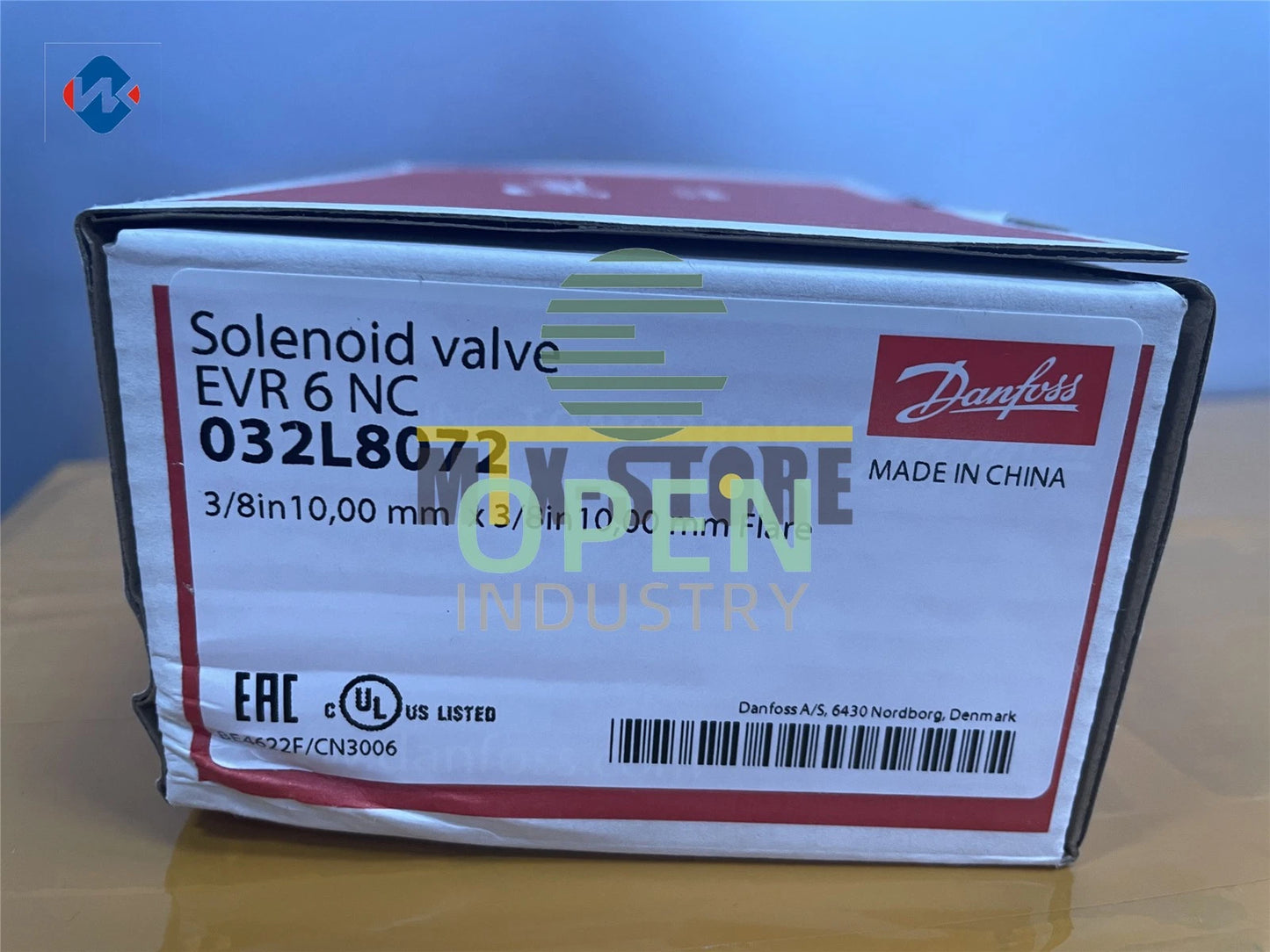 1PCS Danfoss Solenoid Valve EVR6 032L8072 replace 032F8072