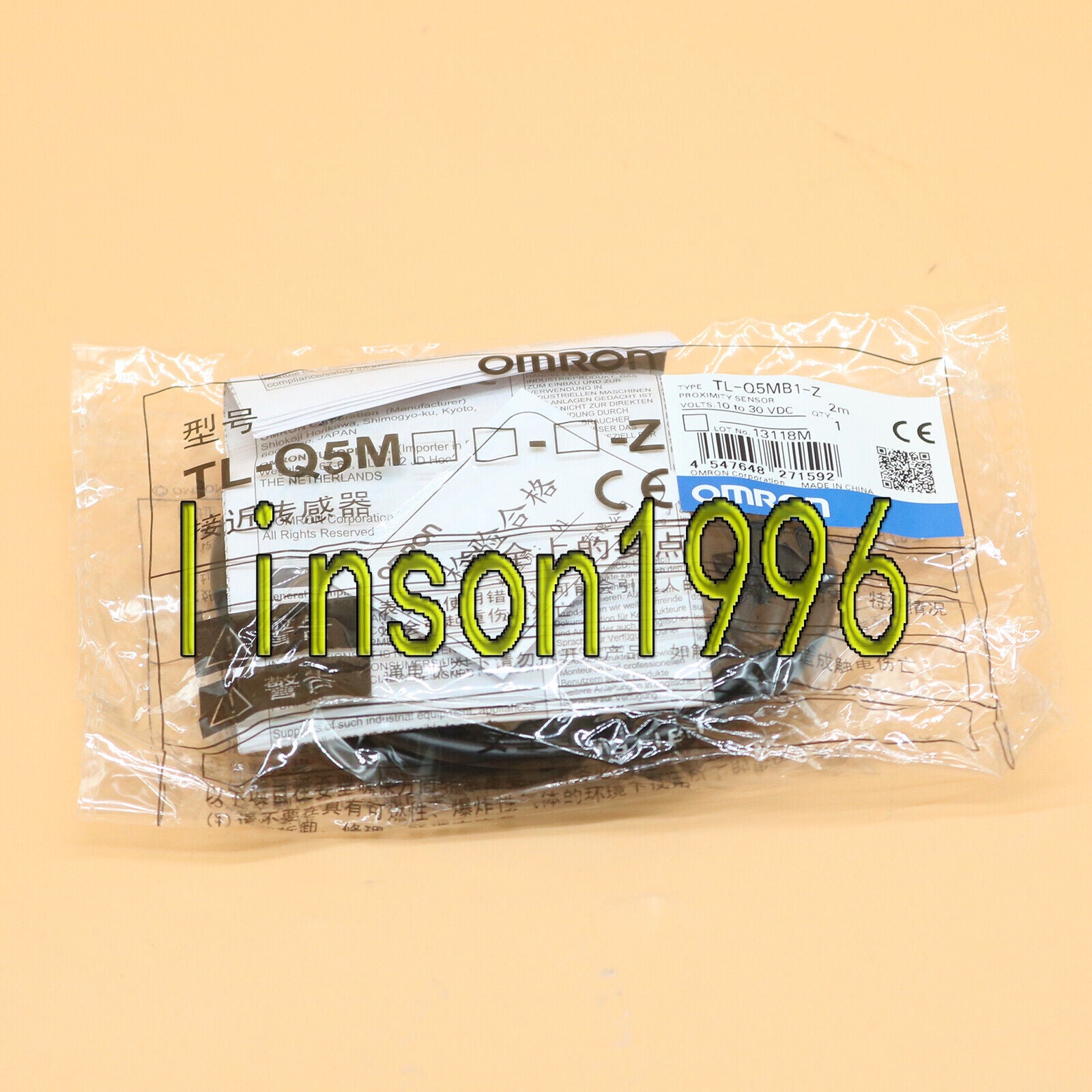Omron TLQ5MB1Z Proximity Sensor - OMRON