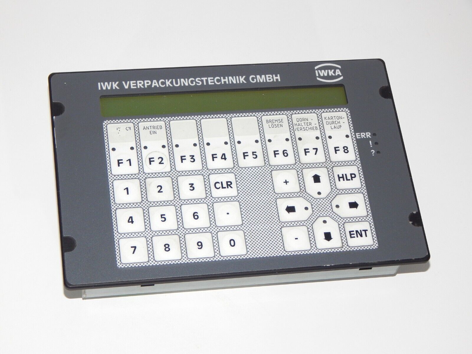 Used Control Panel Operator Console LAUER PCS Plus MPI PCS090.m PG 190.203.3 021098 - Reliable Enterprise Control System - LAEGER