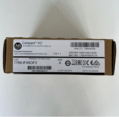 Allen-Bradley CompactLogix HS-4 Analog Module 4 Out 4 Out - ALLEN-BRADLEY