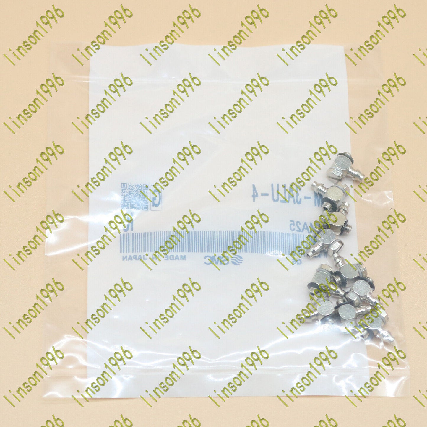 SMC MicroConnector 10-Piece Set M-3ALU-4 - SMC