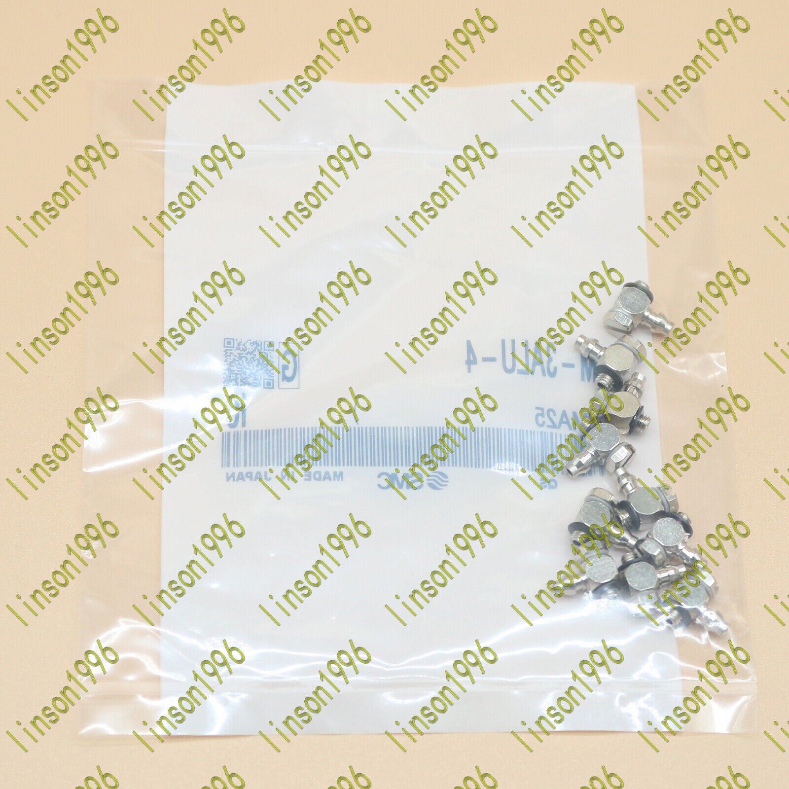 SMC MicroConnector 10-Piece Set M-3ALU-4 - SMC