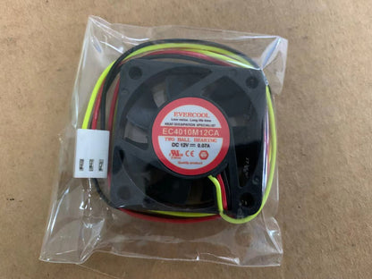 new EVERCOOL EC4010M12CA Mute cooling fan DC12V 0.07A 40*40*10mm 3wire