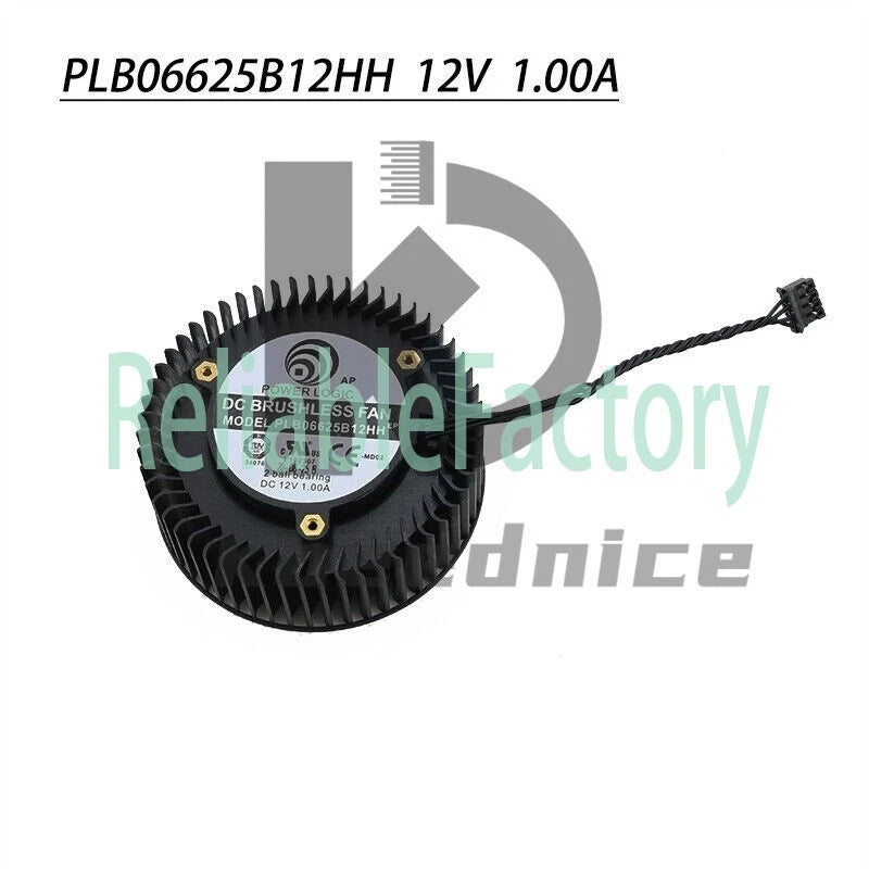 PLB06625B12HH 4Pin 12V 1.0A GTX1060 1070 1080 1080ti Ggraphics Video Card Fan