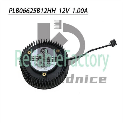 PLB06625B12HH 4Pin 12V 1.0A GTX1060 1070 1080 1080ti Ggraphics Video Card Fan