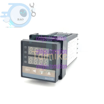 REX-C100 Digital PID Thermostat temperature Controller SSR output K Thermocouple