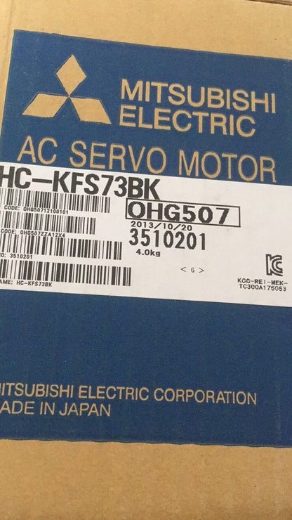 MITSUBISHI HC-KFS73BK AC SERVO MOTOR HCKFS73BK