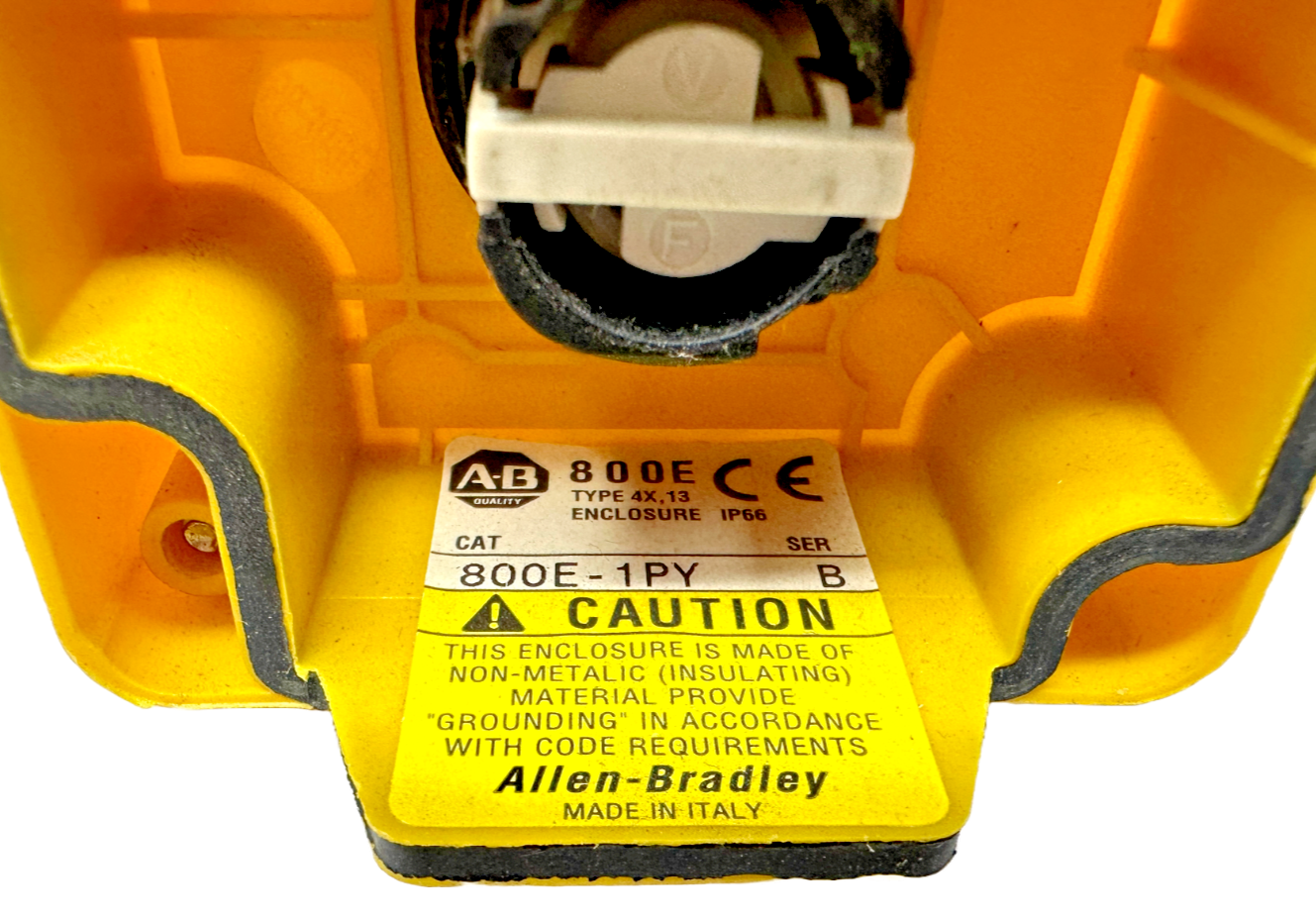 used Allen Bradley 800E-1PY E-Stop Button - KOEED