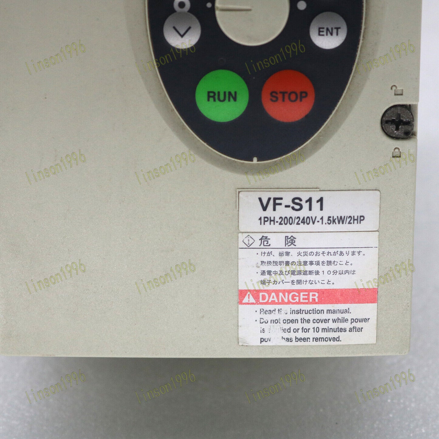 used TSB VFS11S-2015PL-WN 1.5KW 220V inverter - TSB