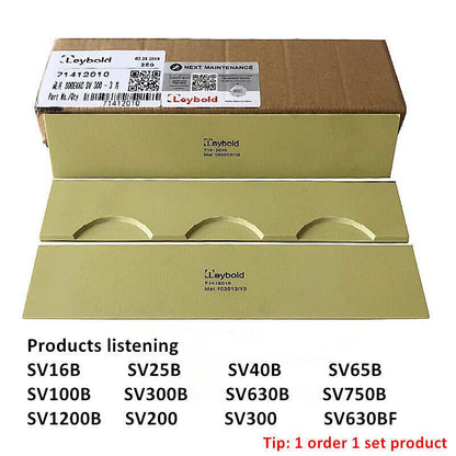 leybold series vacuum pump vanes set SV100B SV300B SV750B