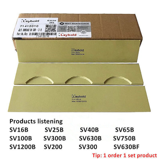 leybold series vacuum pump vanes set SV100B SV300B SV750B